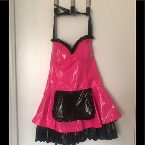 Rare LIP SERVICE PVC Maid Uniform